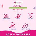 Buy everteen Period Care XXL Soft 40 Sanitary Pads 320mm with Double Flaps enriched with Neem and Safflower - 1 Pack (40 Pads) - Purplle