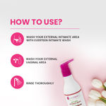 Buy everteen Witch Hazel Natural Intimate Wash for Feminine Hygiene in Moms - 1 Pack (210 ml) - Purplle