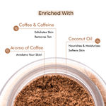 Buy mCaffeine naked & raw Coffee Body Scrub With Coconut | For Women & Men | De-Tan Bathing Scrub with Coconut Oil, Removes Dirt & Dead Skin from Neck, Knees, Elbows & Arms - 100 gm - Purplle