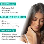 Buy mCaffeine Naked Detox Green Tea With Onion Oil Hair Growth Oil (50 ml) - Purplle
