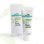Buy mCaffeine Naked detox Green Tea Face Scrub (100gm) | Green tea with Vitamin C - Purplle