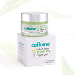 Buy mCaffeine naked detox green tea night gel with vitamiv C - Purplle