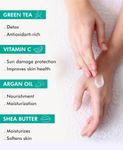 Buy mCaffeine Green Tea Body Gel Lotion (200 ml) for Oily Skin | Non Greasy Lotion for Skin Hydration and Moisturization | With Vitamin C and Shea Butter | Daily-Use - Purplle