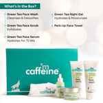 Buy MCaffeine Green Tea Quick Face Detox Skin Care Gift Kit - Gift Sets & Combo of 5 For Women & Men - Purplle