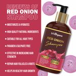 Buy LA Organo Red Onion Hair Shampoo (300 ml) - Purplle