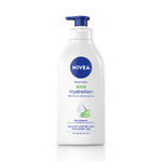 Buy NIVEA 100% NATURAL ALOEVERA Body lotion- 5 in 1 COMPLETE CARE for 48H Refreshing moisturization - Purplle