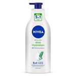 Buy NIVEA 100% NATURAL ALOEVERA Body lotion- 5 in 1 COMPLETE CARE for 48H Refreshing moisturization - Purplle