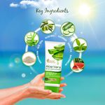 Buy Oriental Botanics Aloe Vera, Green Tea & Cucumber Sunscreen SPF 50 UVA/UVB PA+++, (100 ml) - Purplle