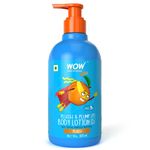 Buy WOW Skin Science Kids Plush & Plump Body Lotion With SPF 15 - Peach (300 ml) - Purplle