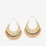Buy Queen Be Cut Detail Grey Chandbalis - Purplle