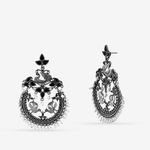 Buy Queen Be Classic Charm Peacock Chandbalis - Purplle