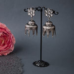 Buy Queen Be Floral Panache Earrings - Purplle
