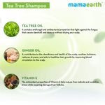 Buy Mamaearth Tea Tree Anti Dandruff Shampoo, With Tea Tree & Ginger Oil (250 ml) - Purplle