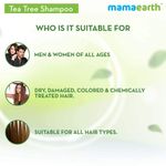 Buy Mamaearth Tea Tree Anti Dandruff Shampoo, With Tea Tree & Ginger Oil (250 ml) - Purplle