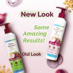 Buy Mamaearth Onion Shampoo for Hair Growth & Hair Fall Control with Onion Oil & Plant Keratin (400 ml) - Purplle