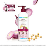 Buy Mamaearth Onion Shampoo for Hair Growth & Hair Fall Control with Onion Oil & Plant Keratin (400 ml) - Purplle