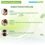 Buy Mamaearth Onion Conditioner for Hair Growth & Hair Fall Control with Coconut Oil (400 ml) - Purplle