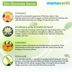 Buy Mamaearth Skin Illuminate Vitamin C Serum For Radiant Skin with High Potency Vitamin C & Turmeric (30 g) - Purplle