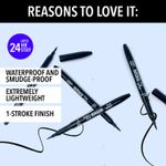 Buy Blue Heaven Line & Design Sketch Eyeliner (Black)(1 ml) - Purplle