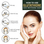 Buy LA Organo Glutathione Skin Whitening Soap For Brightening & Whitening (75 g) - Purplle