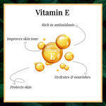 Buy Good Vibes Vitamin E De-Pigmentation Skin Serum | UV protection | Antioxidant | With Liquorice | No Parabens, No Sulphates, No Animal Testing (10 ml) - Purplle