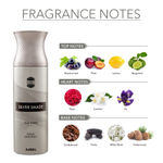 Buy Ajmal Blu & Silver Shade & EvokeSilver Edition Homme & Shadow Homme Deodorant Spray For Men 200ml each (Pack of 4, 800ml) + 4 Parfum Testers Free - Purplle