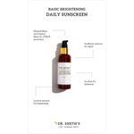 Buy Dr. Sheth's Basic Brightening Daily Sunscreen (50 ml) - Purplle
