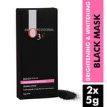 Buy O3+ Brightening & Glow Boosting Black Mask (5g x 2) - Purplle