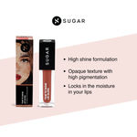 Buy SUGAR Time To Shine Lip Gloss - 01 Penelope Peachstop - Purplle
