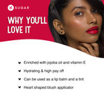 Buy SUGAR Cosmetics - Time To Shine - Lip Gloss - 05 Elektra (Bright Orange Red) - 4.5 gms - High Shine Lip Gloss with Jojoba Oil - Purplle