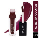 Buy SUGAR Cosmetics - Time To Shine - Lip Gloss - 07 Berry Cooper (Mulberry ; Plum Red; Sangria) - 4.5 gms - High Shine Lip Gloss with Jojoba Oil - Purplle
