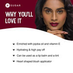 Buy SUGAR Cosmetics - Time To Shine - Lip Gloss - 07 Berry Cooper (Mulberry ; Plum Red; Sangria) - 4.5 gms - High Shine Lip Gloss with Jojoba Oil - Purplle