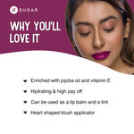 Buy SUGAR Time To Shine Lip Gloss - 08 Berryda - Purplle
