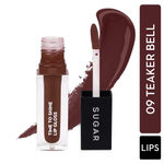 Buy SUGAR Cosmetics - Time To Shine - Lip Gloss - 09 Teaker Bell (Mud Brown; Walnut Brown) - 4.5 gms - High Shine Lip Gloss with Jojoba Oil - Purplle