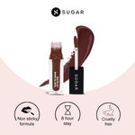 Buy SUGAR Cosmetics - Time To Shine - Lip Gloss - 09 Teaker Bell (Mud Brown; Walnut Brown) - 4.5 gms - High Shine Lip Gloss with Jojoba Oil - Purplle