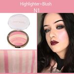 Buy Miss Rose 5 Color Eyeshadow/Highlighter 7001-383 N01 - Purplle