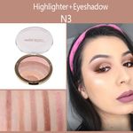 Buy Miss Rose 5 Color Eyeshadow/Highlighter 7001-383 N03 - Purplle