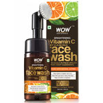 Buy WOW Skin Science Brightening Vitamin C Foaming Face Wash With Built-In Face Brush (100 ml) - Purplle