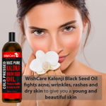 Buy WishCare Cold Pressed Kalonji Black Seed Oil - Pack of 4 (Each 200 ml) - Purplle