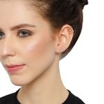 Buy Femnmas Hollow U shaped Clip Earcuff (Pair) - Purplle