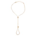Buy Femnmas Golden Star Cute Ring Bracelet - Purplle