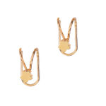 Buy Femnmas Golden Flower Non Pierced EarCuff - Purplle