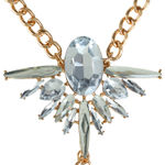 Buy Femnmas Golden Zircon Wing Bracelet - Purplle