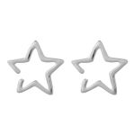 Buy Femnmas Silver Star Non Pierced EarCuff - Purplle