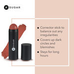 Buy SUGAR Cosmetics - Face Fwd >> - Corrector Stick - 02 Onward Orange (Orange Corrector Stick) - For Dark Circles, Blemishes, Scars and Spots - Purplle