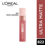 Buy L'Oreal Paris Infallible Ultra Matte Liquid Lipstick, Les Macarons, 822 Mon Caramel (5 g) - Purplle