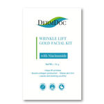 Buy DermDoc Wrinkle Lift Gold Facial Kit with Niacinamide (34 g) - Purplle