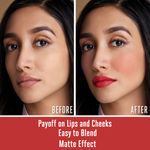 Buy Lakme 9 To 5 Weightless Matte Mouse Lip & Cheek Color - Rouge Satin (9 g) - Purplle