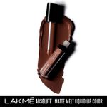 Buy Lakme Absolute Matte Melt Liquid Lip Color - Cocoa Butter (6 ml) - Purplle