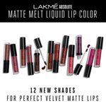 Buy Lakme Absolute Matte Melt Liquid Lip Color - Cocoa Butter (6 ml) - Purplle
